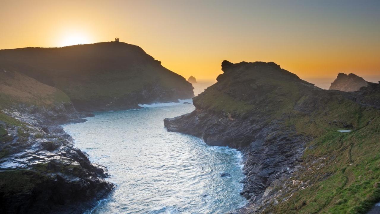 Polrunny Farm Elderberry Cottage With Sea View Boscastle Exterior photo