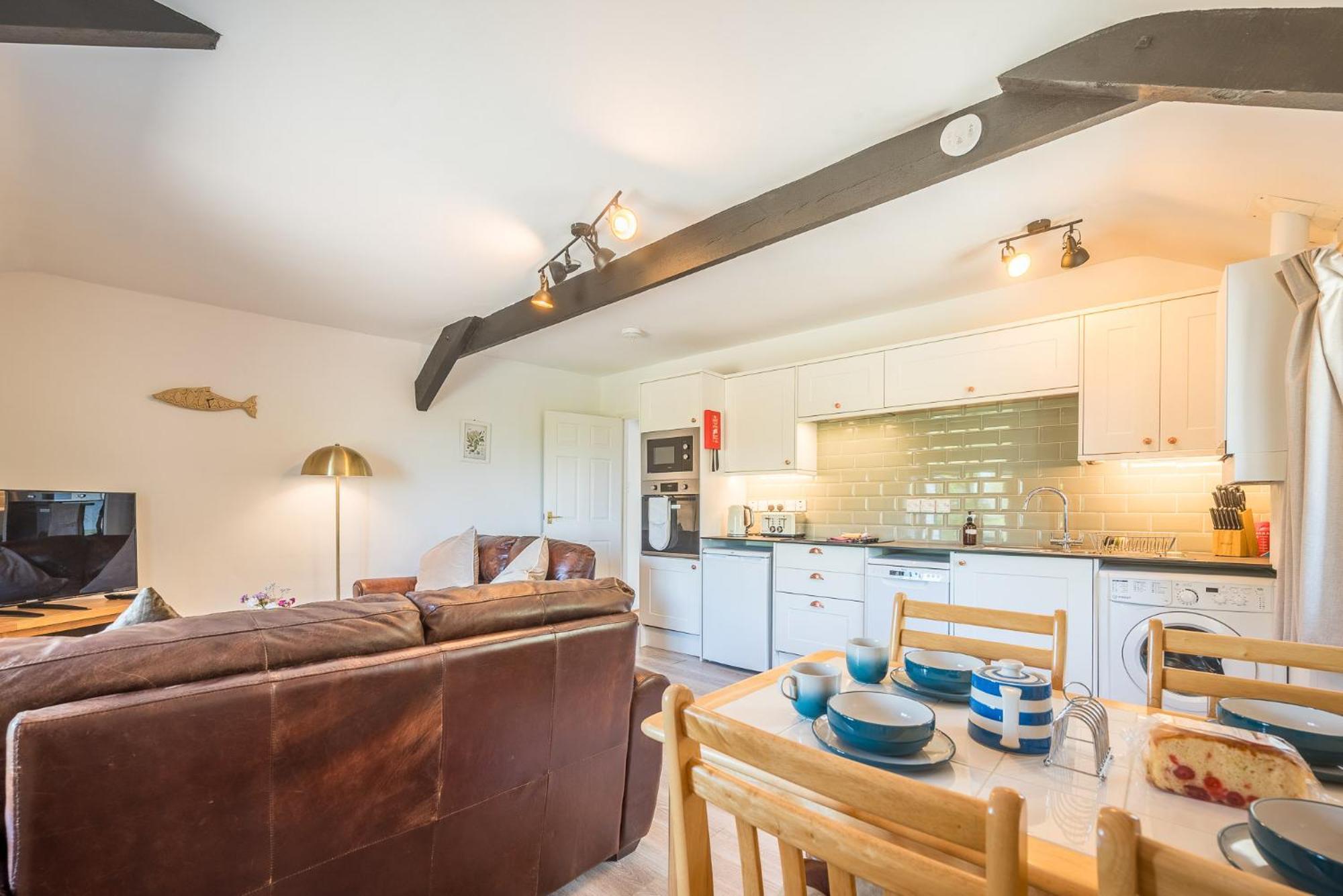 Polrunny Farm Elderberry Cottage With Sea View Boscastle Exterior photo