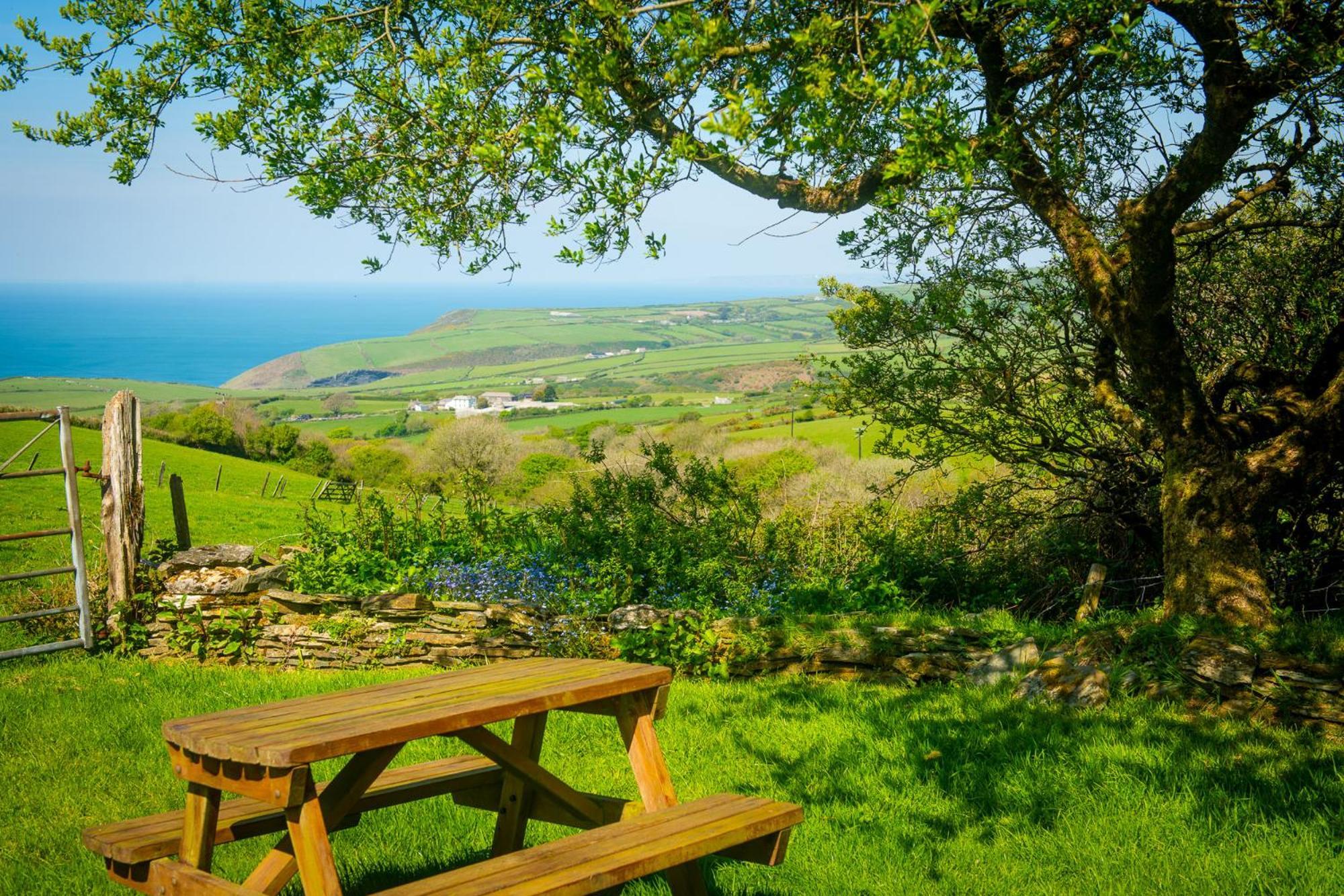 Polrunny Farm Elderberry Cottage With Sea View Boscastle Exterior photo